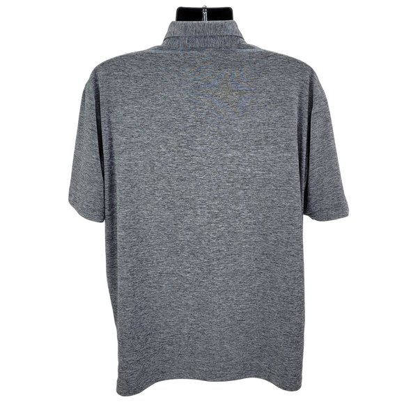 Callaway Golf Opti-Dri Men's Polo Shirt Size Large Gray Short Sleeve Performance - Picture 3 of 8